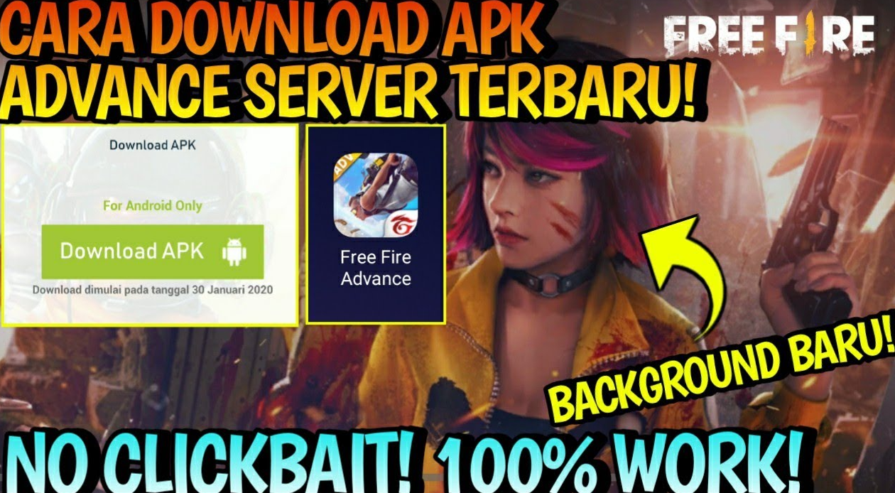 Cara Download Free Fire Advance Server Apk